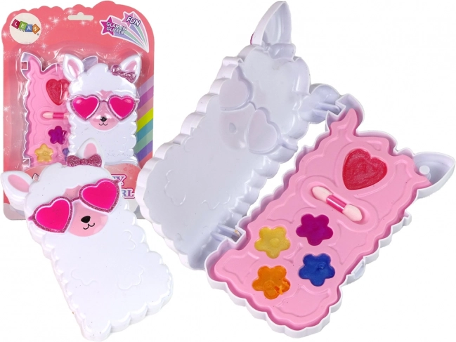 Set de machiaj pentru copii cu glossuri – lamă roz