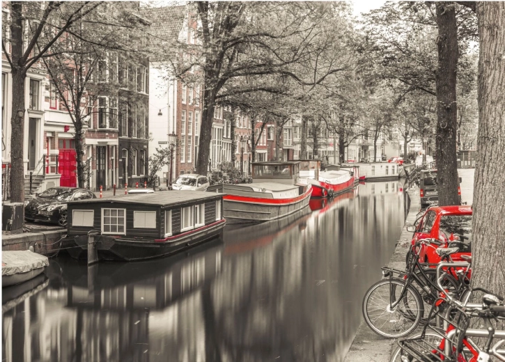 Puzzle DINO Amsterdam – canal, 3000 de piese