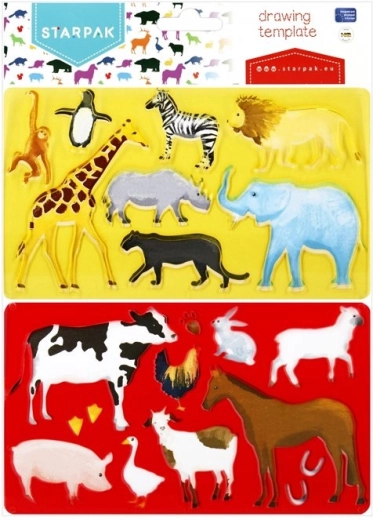 Șabloane cu animale - 1 bucată