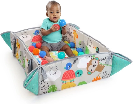 5‑în‑1: de la pătură de joacă la țarc sigur