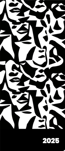 Diăr lunar 2025 Faces PVC