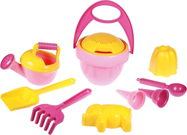 Set de jucării de nisip pentru copii - 10 piese