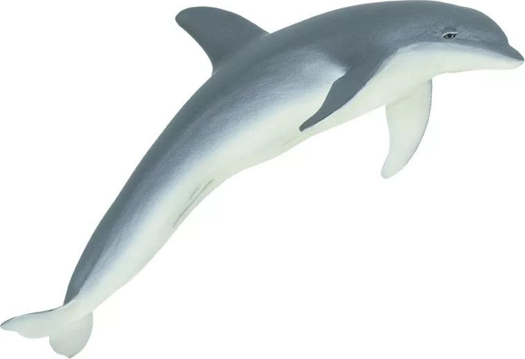 Figurină realistă de delfin cu bot (Tursiops)