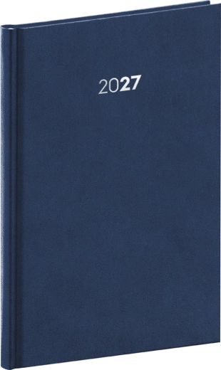 Agenda săptămânală Notique Balakon 2027 albastru închis 15 × 21 cm