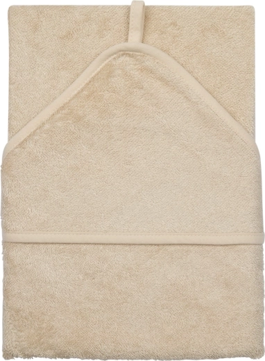 Prosop cu glugă Timboo XXL 95 × 95 cm frosted almond