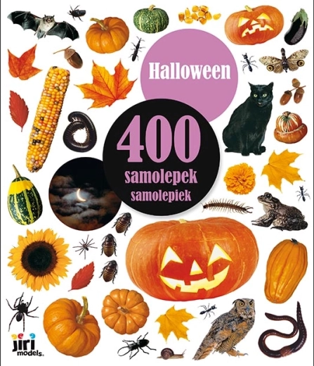 400 de autocolante Halloween