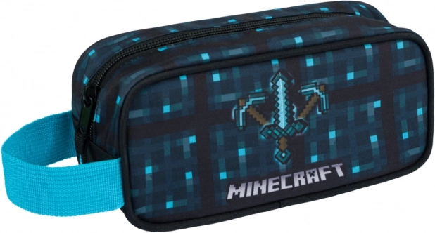 penar minecraft albastru secure și sabie