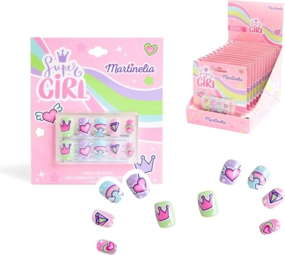Unghii autoadezive Super Girl Martinelia