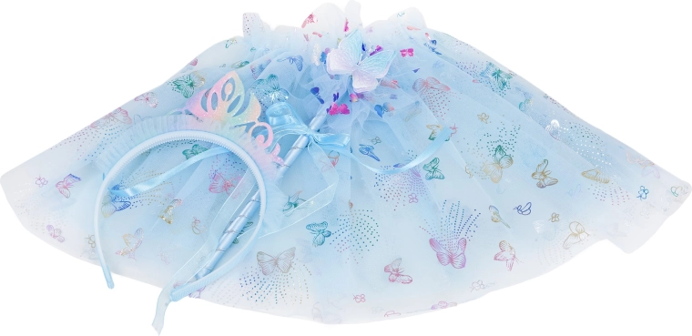 Stil magic albastru cu fluture