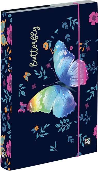 Cutie pentru caiete A5 Jumbo fluture