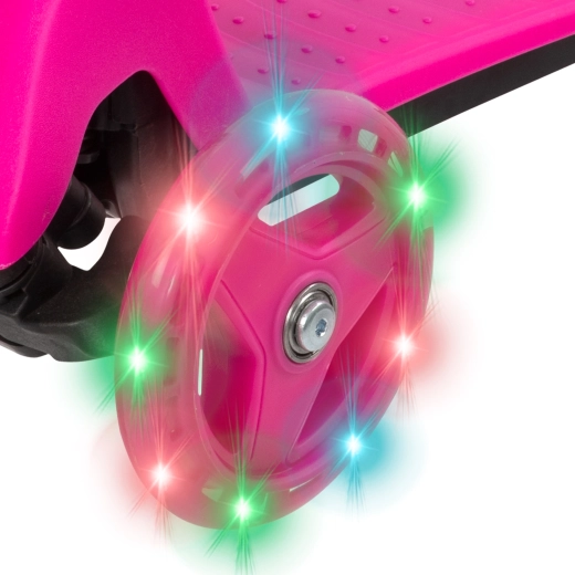 Roți LED luminoase fără baterii
