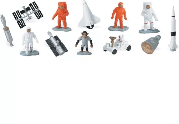 Safari Ltd. mini replici spațiu – set 48 buc