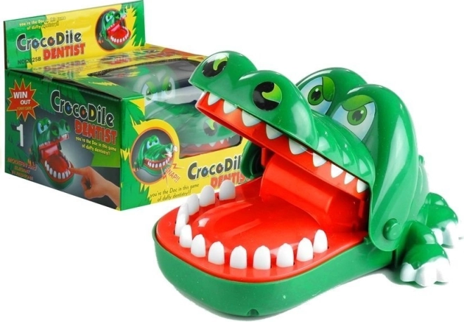 Joc de familie artizanal Crocodilul la dentist