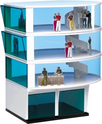 clădiri – centru de presă 1:32