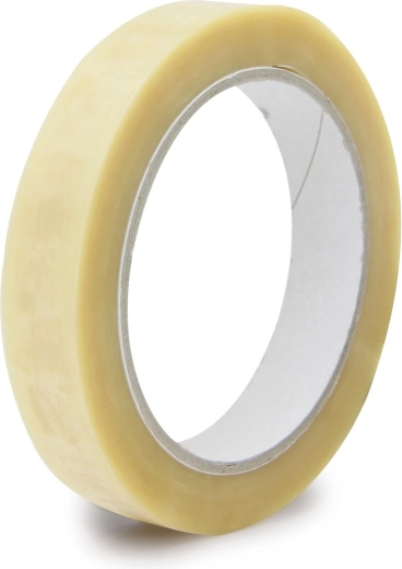 Bandă transparentă pentru balamale 19 mm × 10 m
