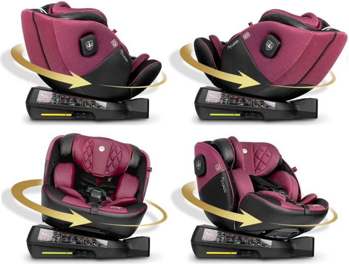 Bază rotativă 360° pentru așezare ușoară