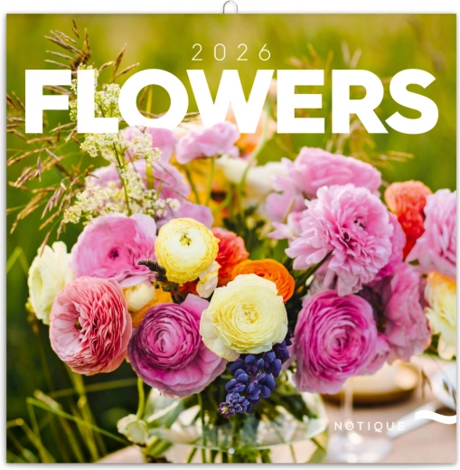 Calendar de notițe Flori 2026