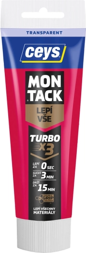 Ceys Montack Turbo adeziv de montaj transparent 125 ml