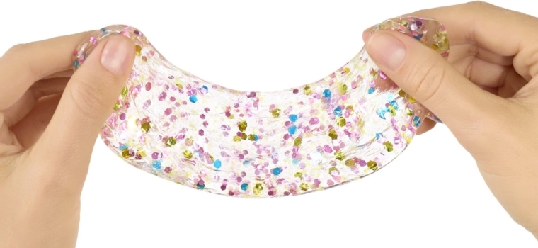 Slime strălucitor pentru creații creative