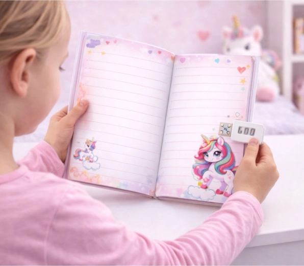 Pagini colorate și melodie la deblocare