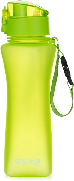 Sticlă pentru băut OXY Twist 550 ml verde mat