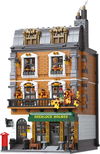Arhitectură fidelă Baker Street 221B