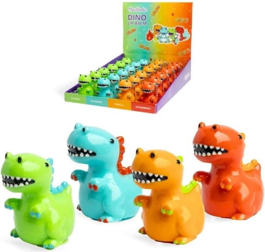 Balsam de buze Dino cu aromă 1,5 g - 1 bucată