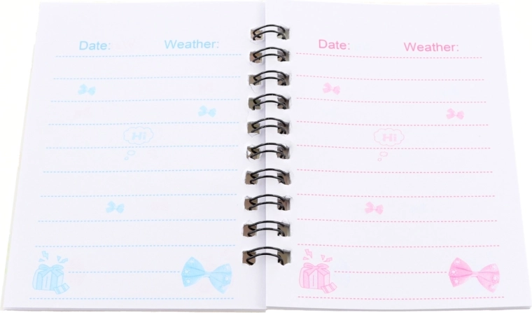 File liniare colorate