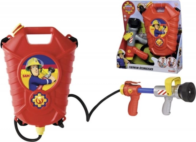 Rucsac de apă cu pulverizator Sam Pompierul