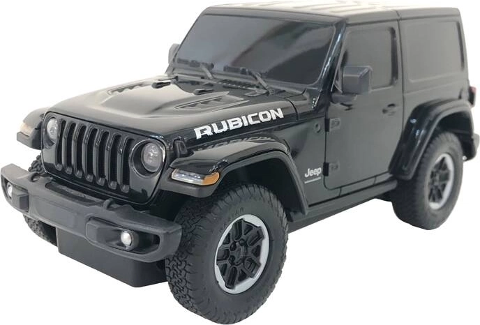 Mașină teledirijată Rastar Jeep Wrangler JL 1:24 neagră