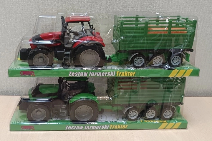 Tractor pentru copii cu remorcă
