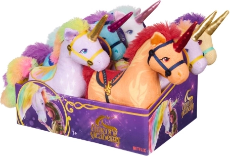 Unicorn Academy, unicorn de pluș de 18 cm, variante diferite - 1 bucată