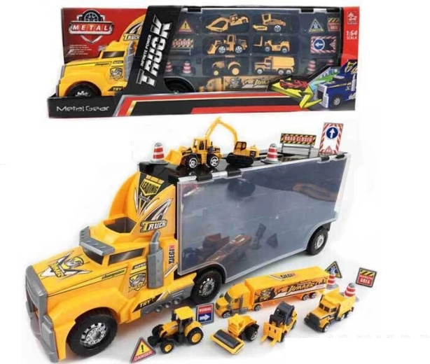 Autotractor pentru transport cu mașinuțe 1:64