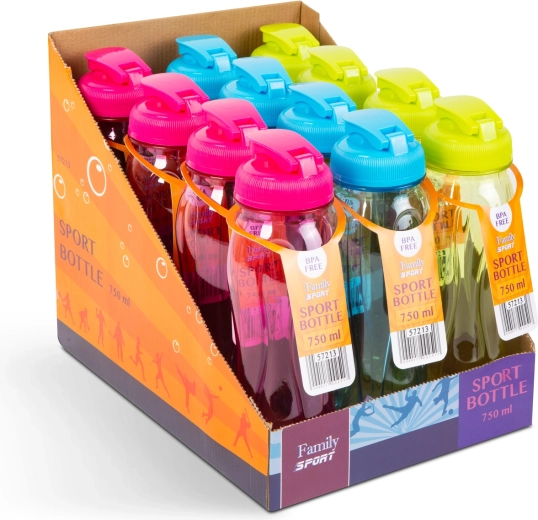 Volum de 750 ml pentru o zi activă