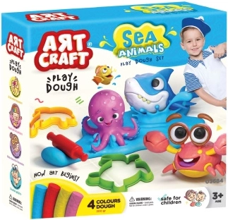 Set de modelaj Art Craft cu animale marine
