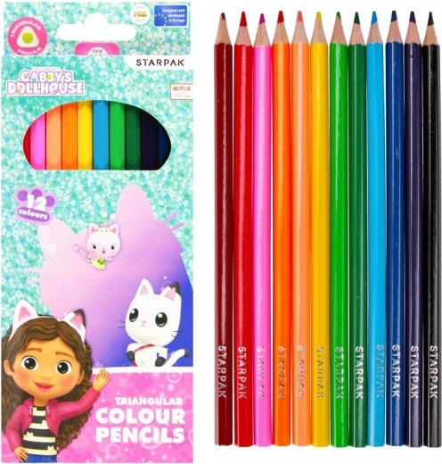 Creioane colorate Gabby's Dollhouse