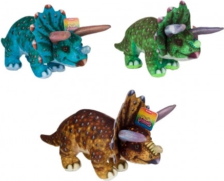 Dinozaur din pluș Ceratopsian 38 cm