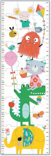 Metru de creștere pentru copii Lemon Ribbon de la Educa