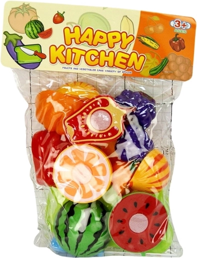 Fructe și legume de tăiat – set pentru copii