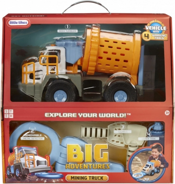Camion minier interactiv pentru copii