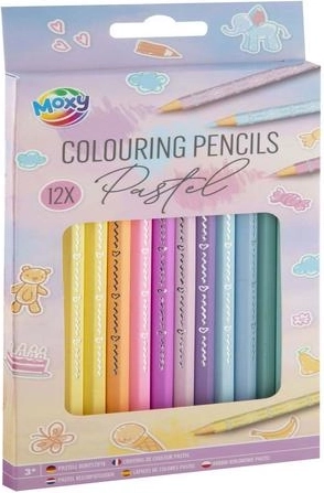 Creioane colorate pastel CCG 12 buc.