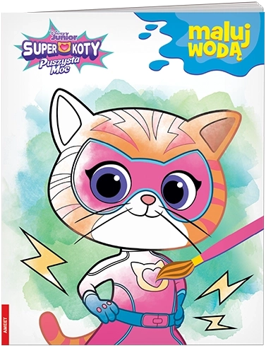 Ameet Disney Superkitties – carte de colorat cu apă