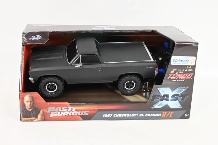Jada Fast & Furious mașină RC Chevrolet El Camino 1967 1:24