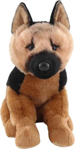Ciobănesc german de pluș, așezat, 32 cm