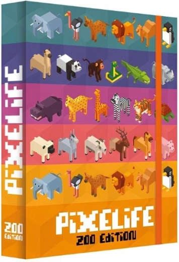 Cutie pentru caiete A5 Jumbo MAX Pixelife Zoo edition - 1 bucată