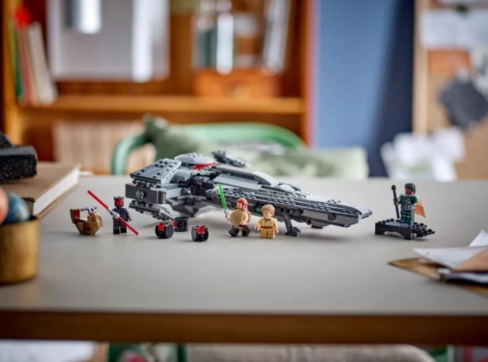 Speederul lui Maul în cockpit