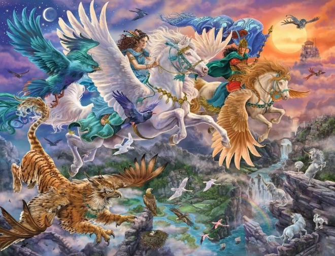 Puzzle 2000 piese – Fantezia Pegas RAVENSBURGER