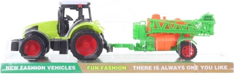 Tractor din plastic cu pulverizator pentru copii