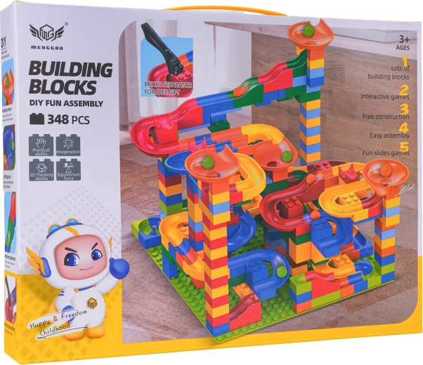 348 de piese pentru construcție creativă