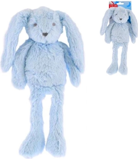 Iepuraș de pluș Mini Club albastru 37 cm